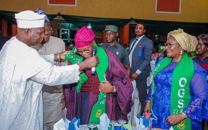 Governor Oyetola Becomes an Old Student